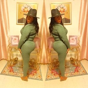 Sweater high waist set